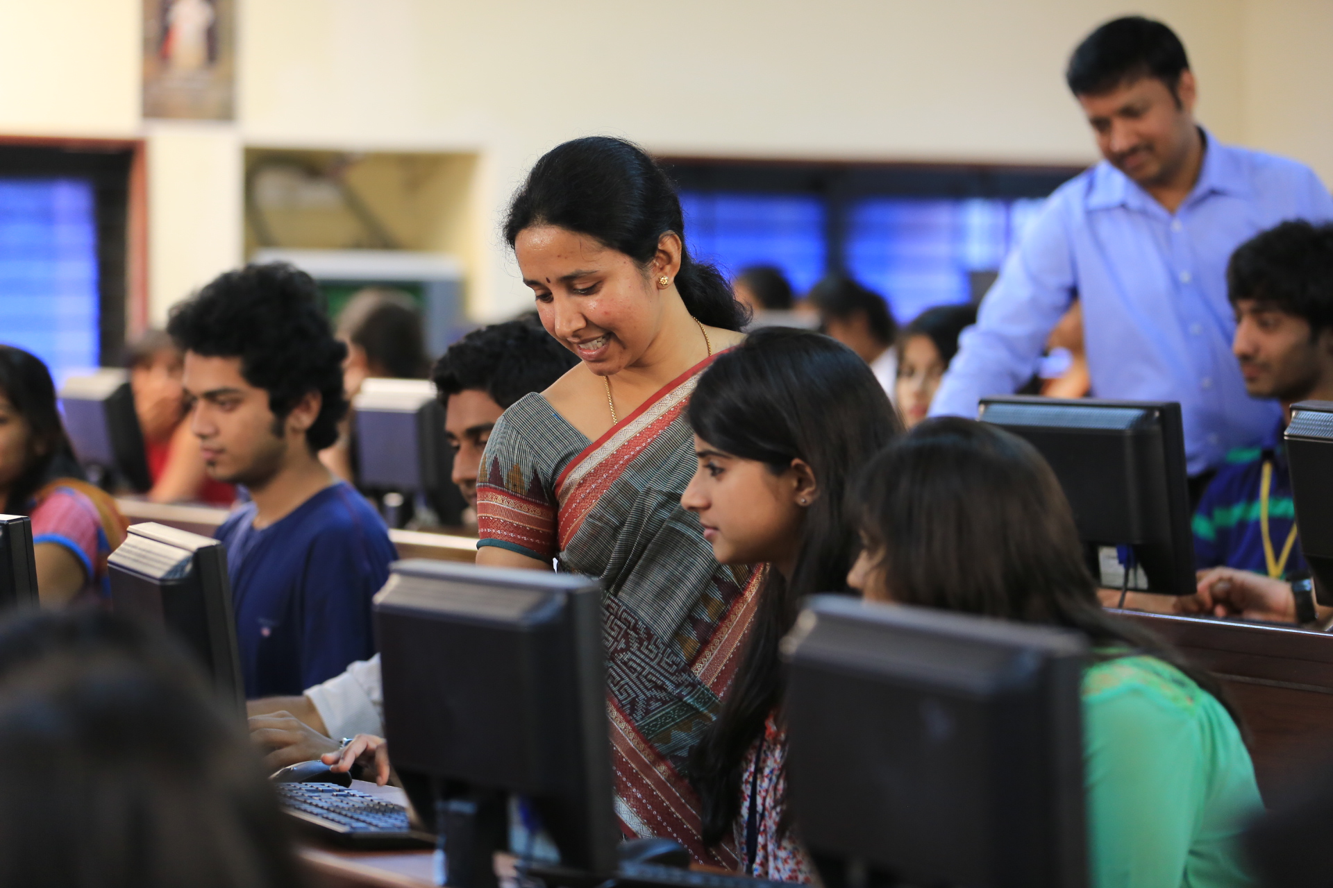 CSE classroom at PES University